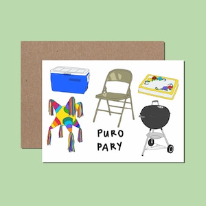 Birthday Card - Puro Pary