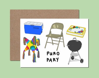 Birthday Card - Puro Pary