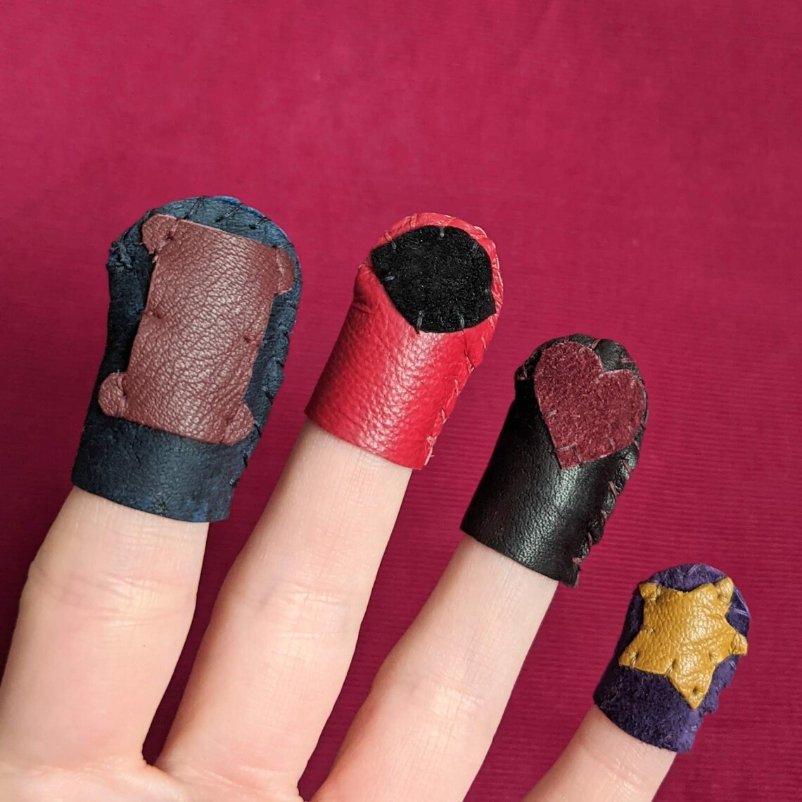 Leather Thimble Sewing Pattern | Etsy