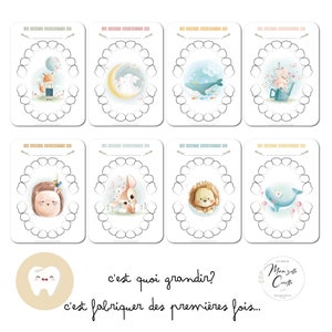 Carte Quenottes - Bébé - Enfant - Famille - Grossesse - Décoration - Papeterie - Carte Dents