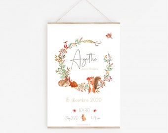 Chambre Bebe Foret Etsy