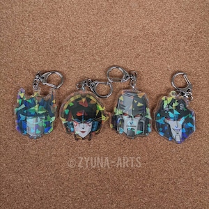 IDW Transformers Holo Keychain Charms (Retired)