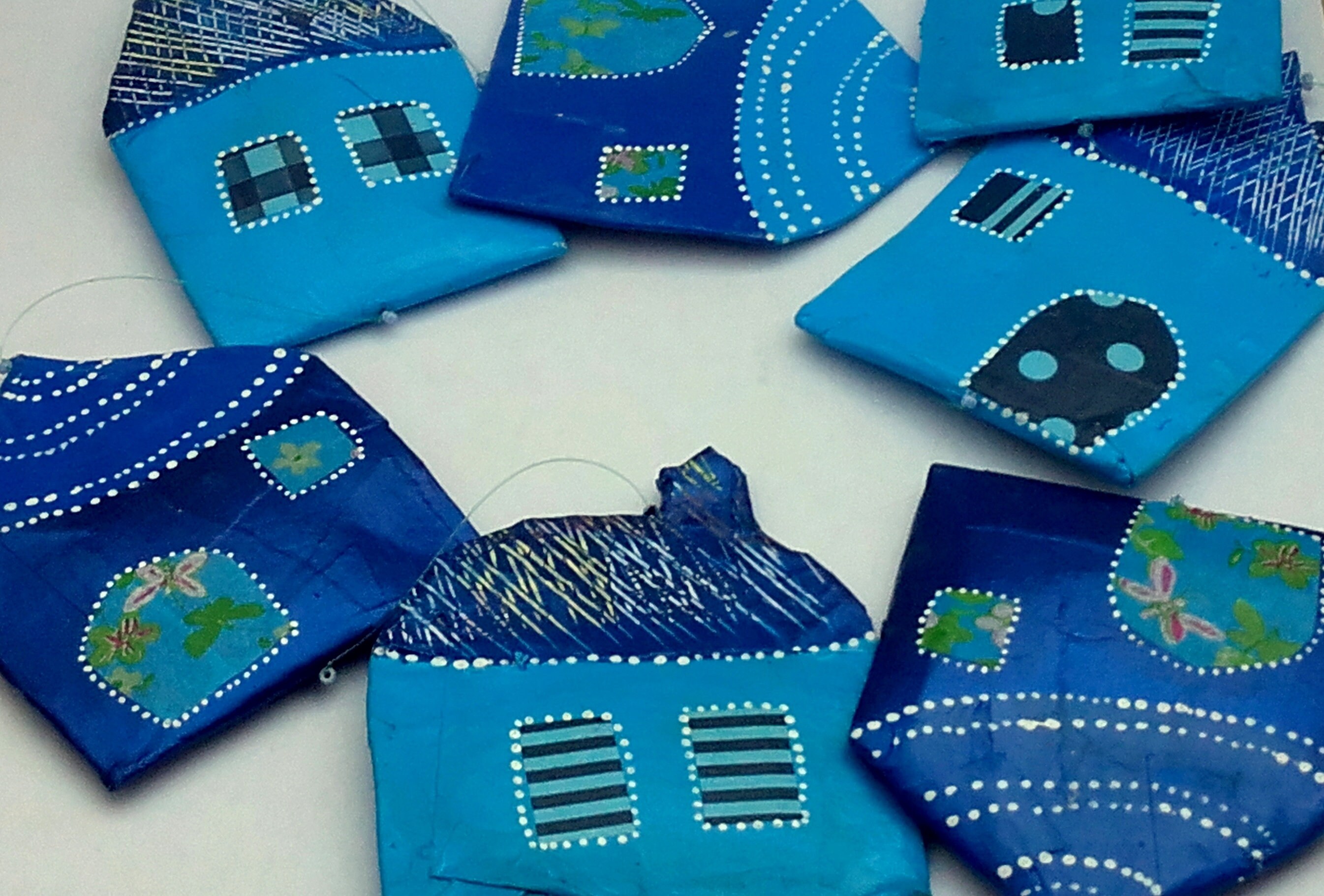 Guirlande de 7 Maisonnettes