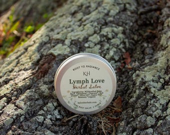Lymph Love Salve, Poke Root, Natural Organic Herbal Blend