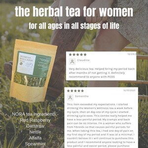 Organic Women's Wellness Tea, Hormone Balance Blend image 2