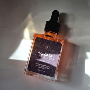 Restore Serum with Caffeine, Astaxanthin, Green Tea, Rose Petals bild 2