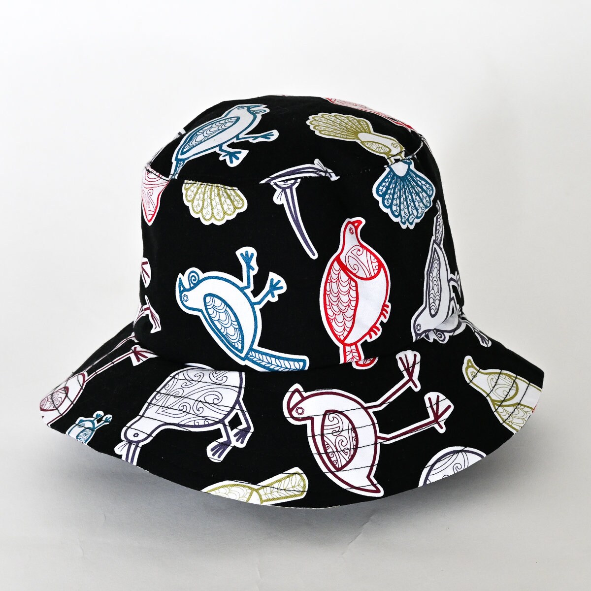 Kiwi Birds Bucket Hat
