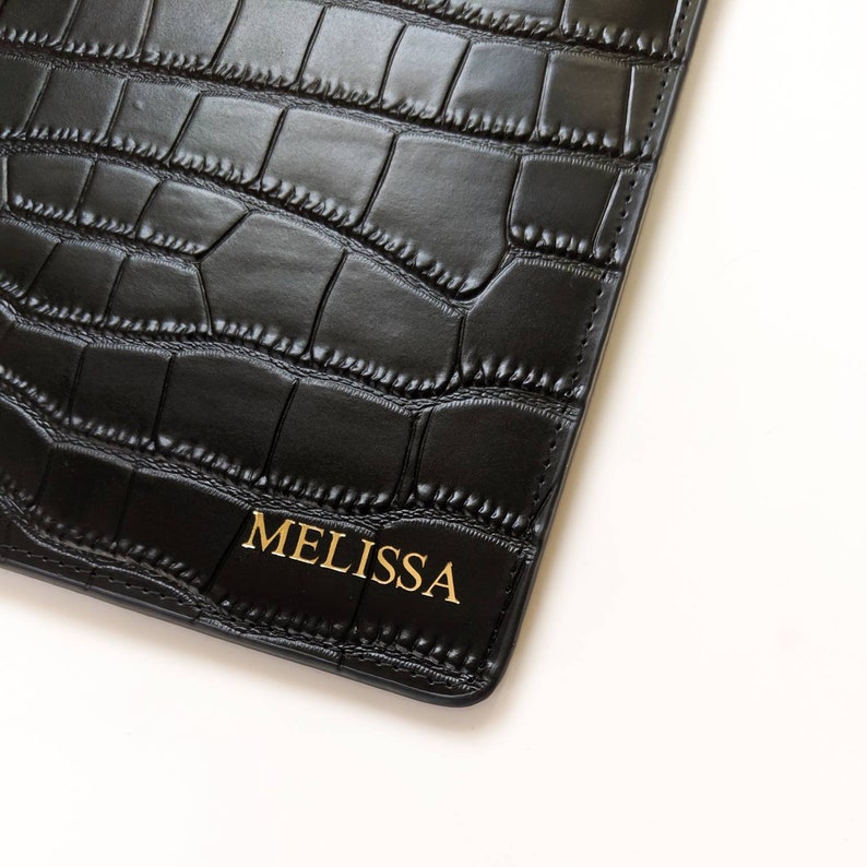 Crocodile Leather Pouch