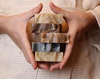Shea Butter Soap  Handmade / Natural / Organic Ingredients / Vegan / Palm-Oil Free / Vitamin-Rich / Easter Sale Gift Pack / Christmas  Sale