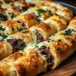 Receta de palitos de pan rellenos de queso Philly Cheesesteak: el mejor refrigerio para el día del partido (descargable)