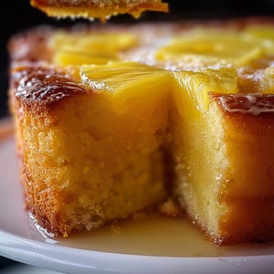 Recette de gâteau au jus d'ananas - Version imprimable