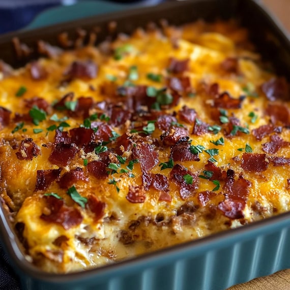 Crack Breakfast Casserole Recipe – Irresistible, Savory, and Easy