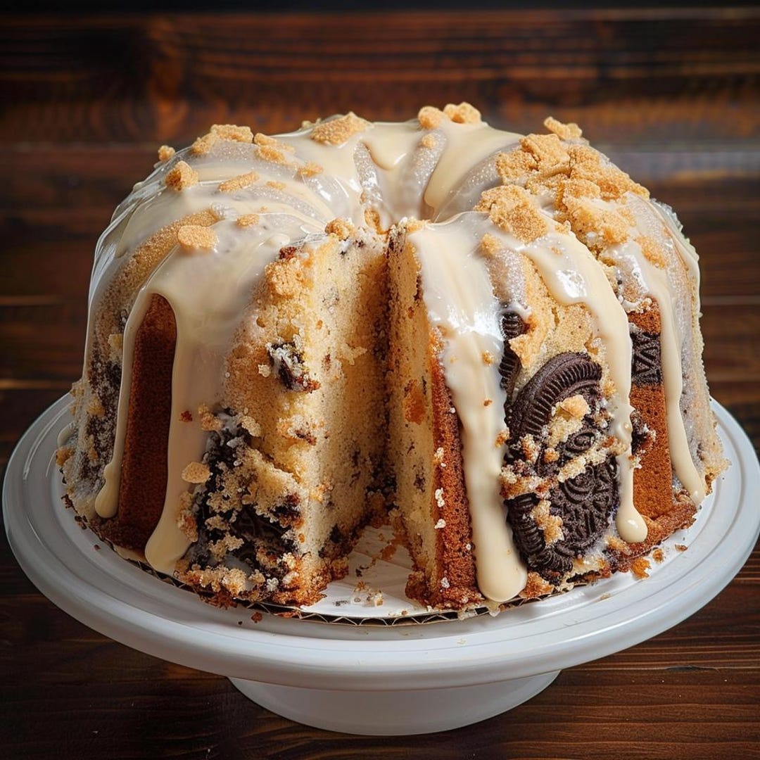 Blondie Oreo Buttermilk Pound Cake Recipe