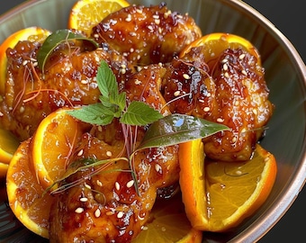 Downloadable Orange Chicken Recipe – Sweet, Tangy & Crispy Delight