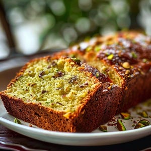 Receta descargable: Pan de pistacho y limón con un toque cítrico