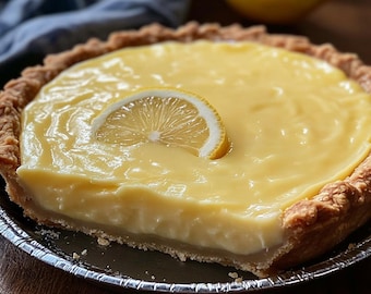 Nedladdningsbart recept på sockerfri citronpaj utan bakning – en uppfriskande dessert utan skuldkänslor