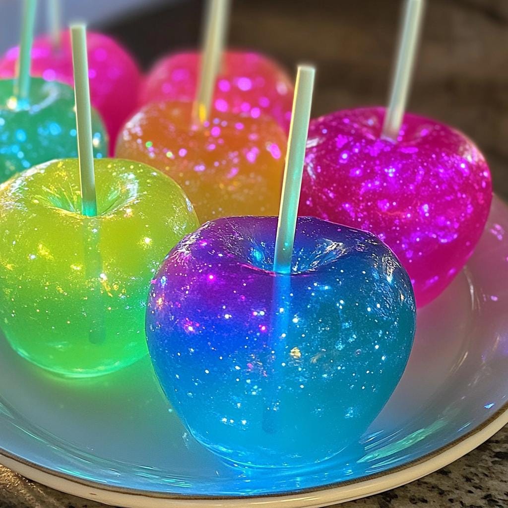 Glow in the Dark Jolly Rancher Candy Apples Recipe - Instant Download - Etsy, image size:1024x1024
