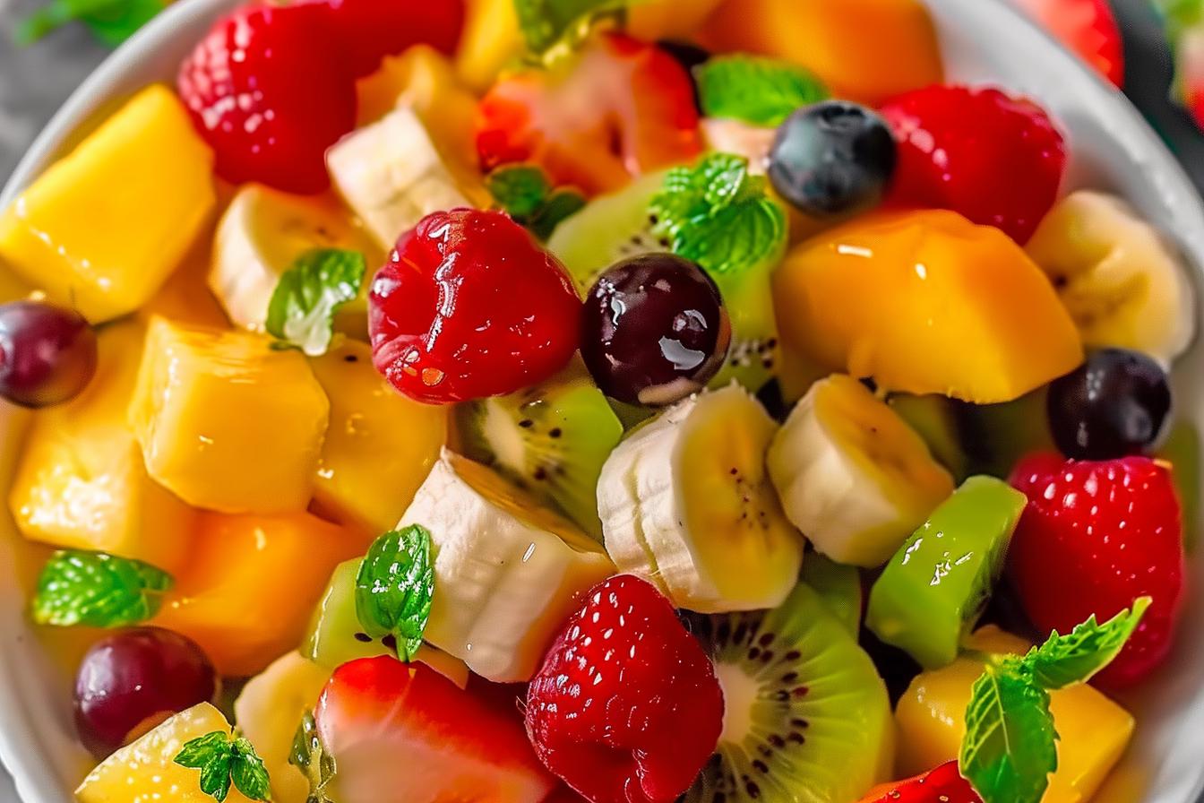Fresh Fruit Salad Recipe - Downloadable Healthy & Refreshing Guide