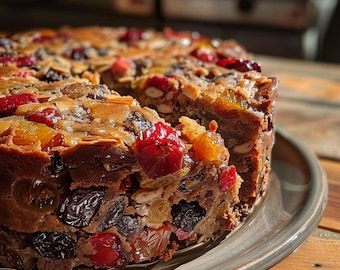 Classic Fruitcake Recipe – No Citron or Mixed Peel (Downloadable)
