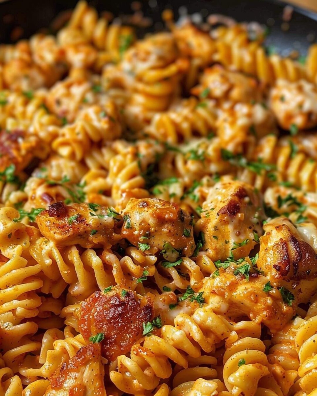 Cheesy Cajun Garlic Chicken Rotini Skillet – Downloadable Bold & Creamy ...