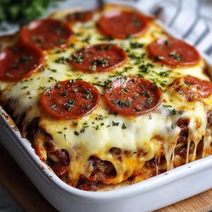 Downloadable Pizza Burger Bake Recipe