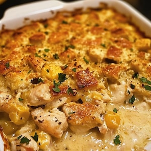 Dolly&#39;s Chicken and Stuffing Casserole Recipe | Printable Download