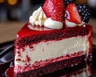 Do pobrania przepis na pyszny sernik truskawkowy Red Velvet – kremowy, słodki i dekadencki