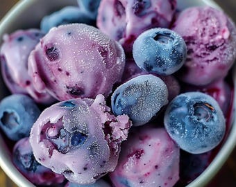 Frozen Yogurt-dipped Blueberries Recipe – Healthy, Bite-sized