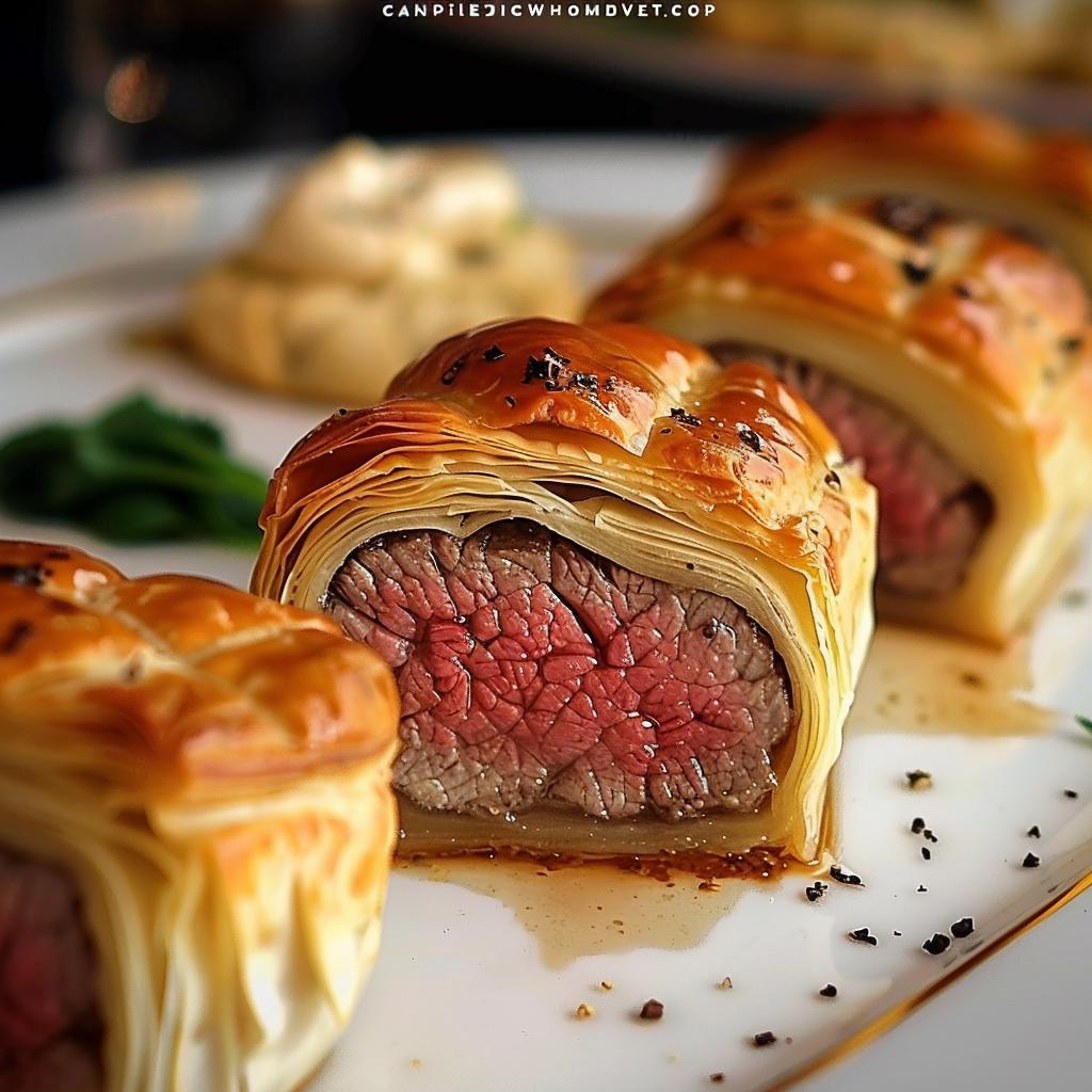 Downloadable Mini Beef Wellingtons Recipe – Elegant Savory Bites