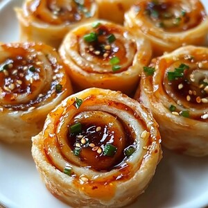 Nedladdningsbart recept på oemotståndliga peppargelé-pinwheels i airfryer – Smakrik och välsmakande förrätt