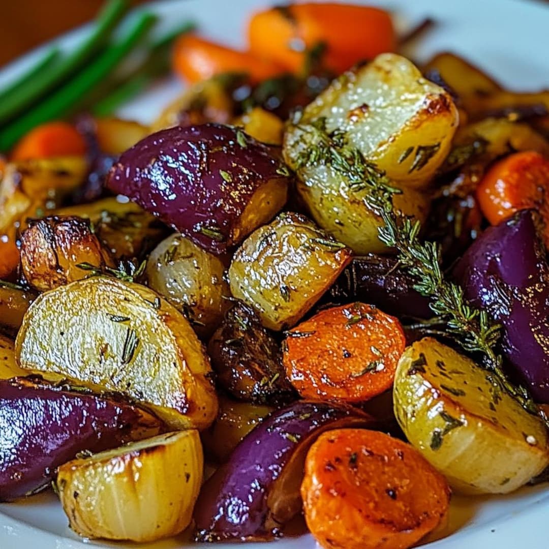 Garlic Herb Roasted Vegetables Recipe – Flavorful, Simple, and ...