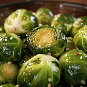 Marinated Brussels Sprouts – Zesty & Crispy Roasted Perfection