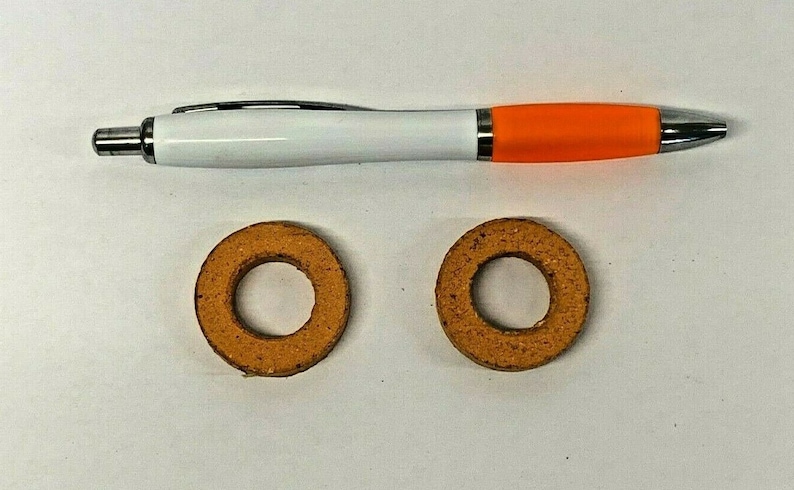 5 Terracotta Ceramic Plant Weight Ring For Aquarium Pond Plants 3.5cm X 3.5cm image 4