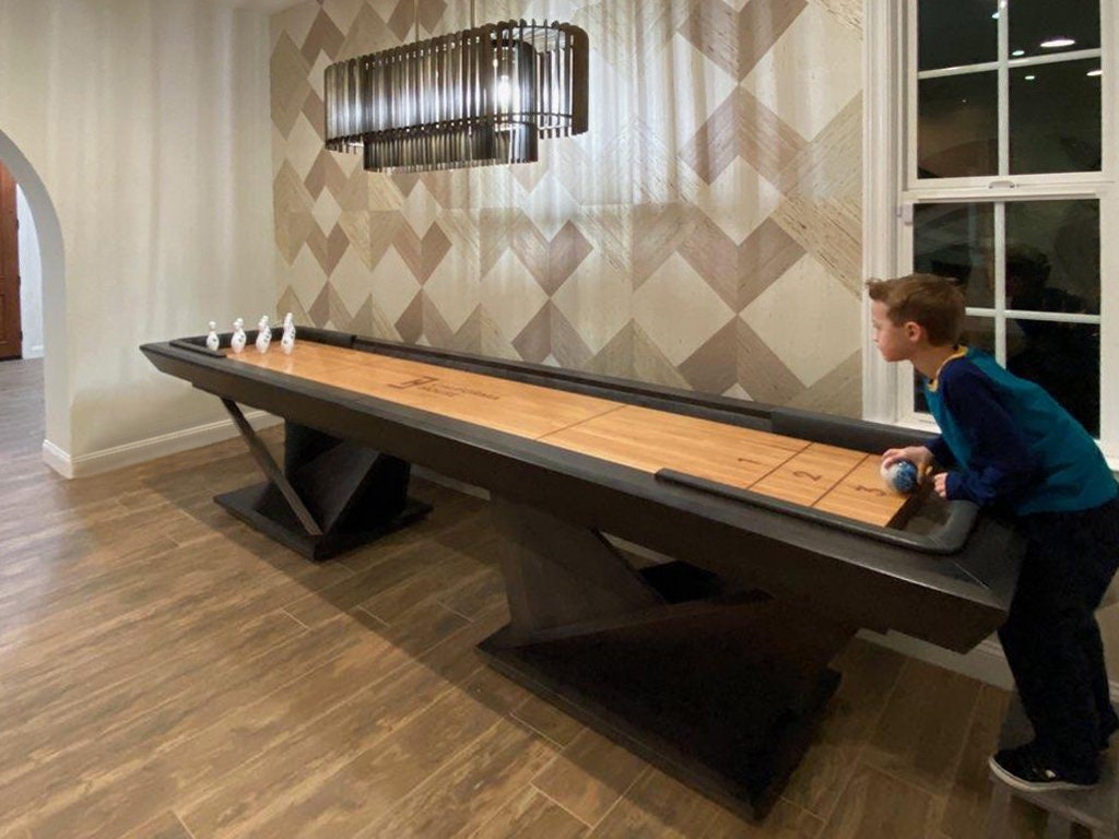 Tablebowl Premium Oversized Shuffleboard Bowling Set Etsy