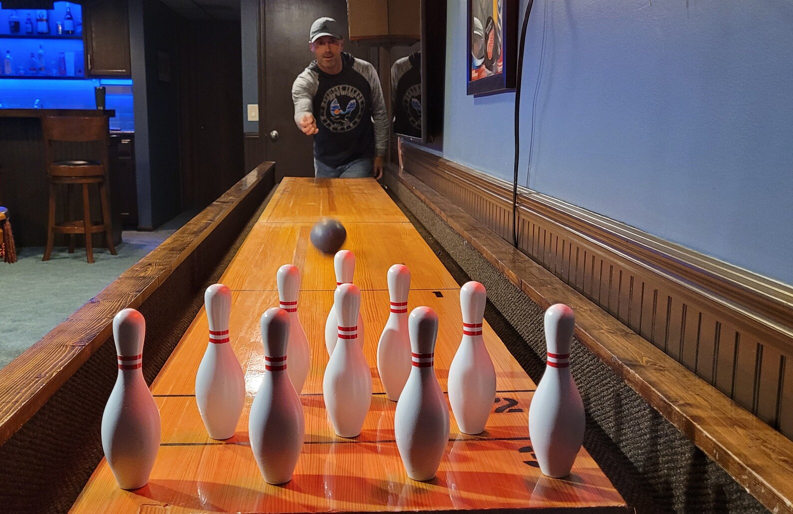 TableBowl Premium Oversized Shuffleboard Bowling Set Etsy