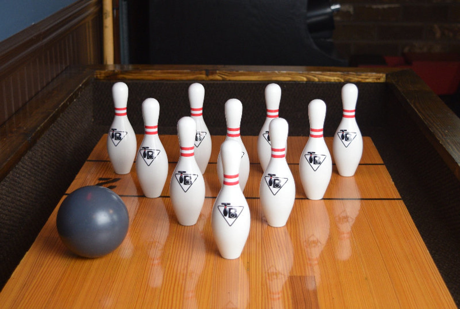 TableBowl Premium Oversized Shuffleboard Bowling Set Etsy