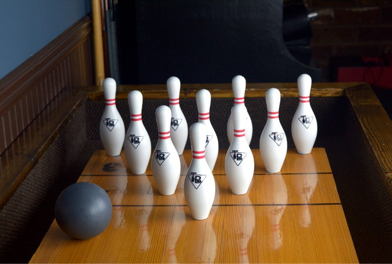 TableBowl Premium Oversized Shuffleboard Bowling Set Etsy
