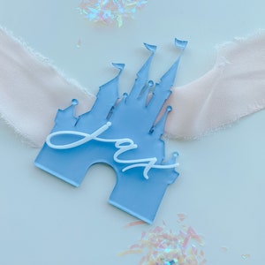 Segnaposto a strati DISNEY MAGIC Castle / Festa delle principesse Disney