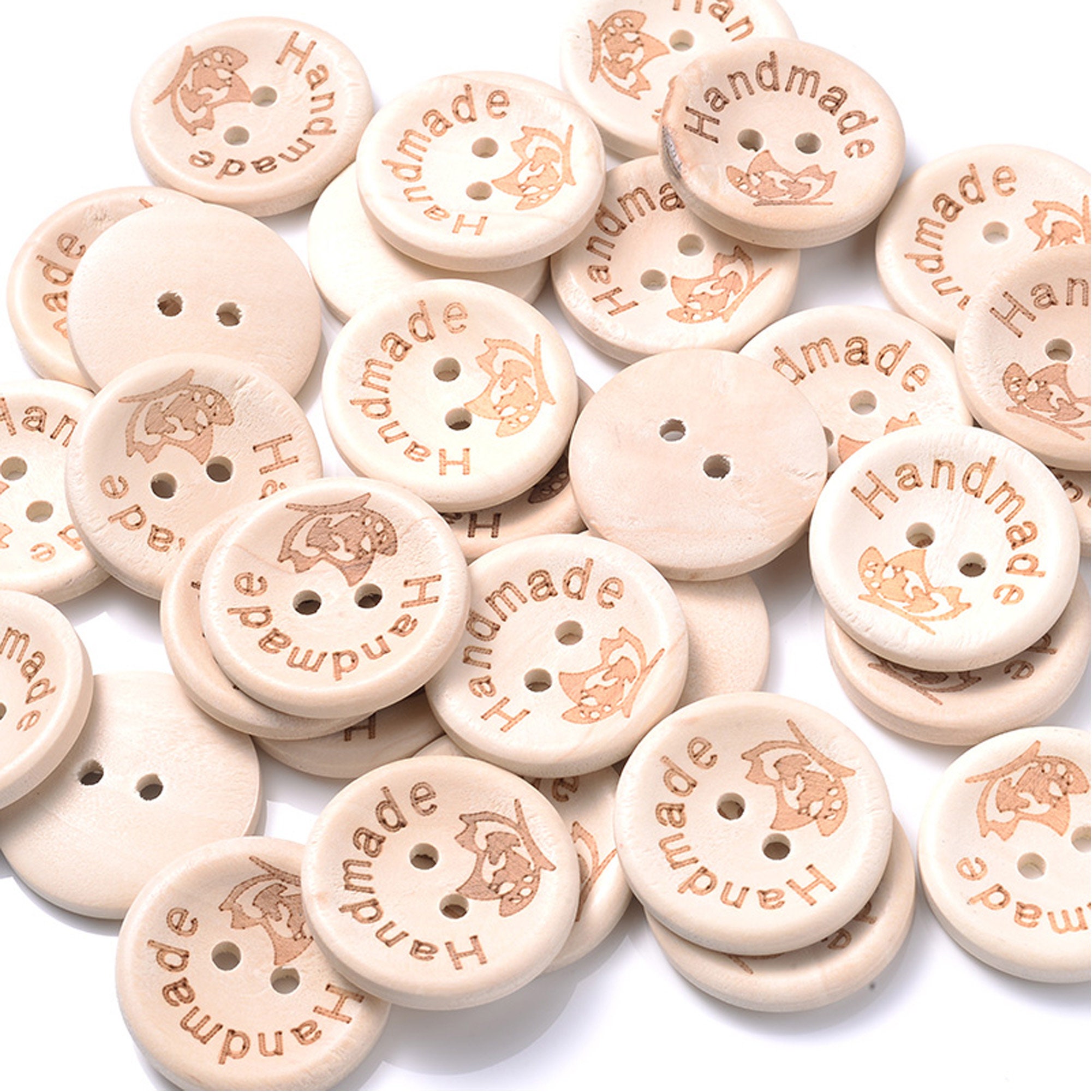 50pcs 0.59inch Resin Heart 2 Holes Buttons DIY Crafts Dress Clothes Sewing  Accessories For Scrapbooking Embellishments Wedding Cards Decorations