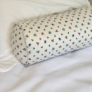 Liberty Floral Cotton Bolster Cushion