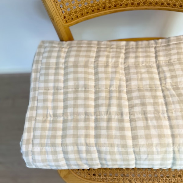 Gingham Blanket Etsy