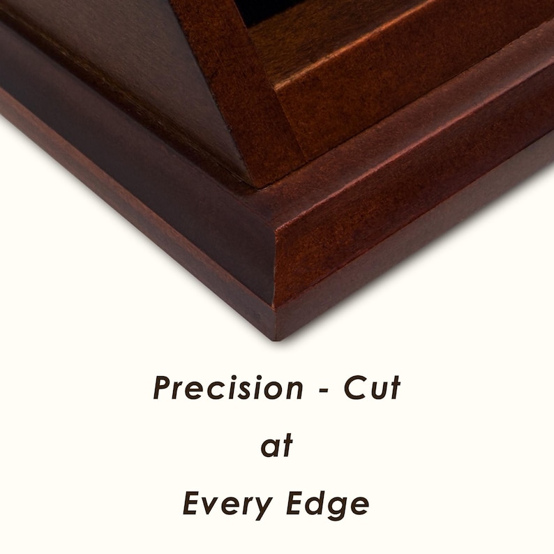 Wood Golf Ball Display Case: Hole In One Gift, Custom Plaque image 6