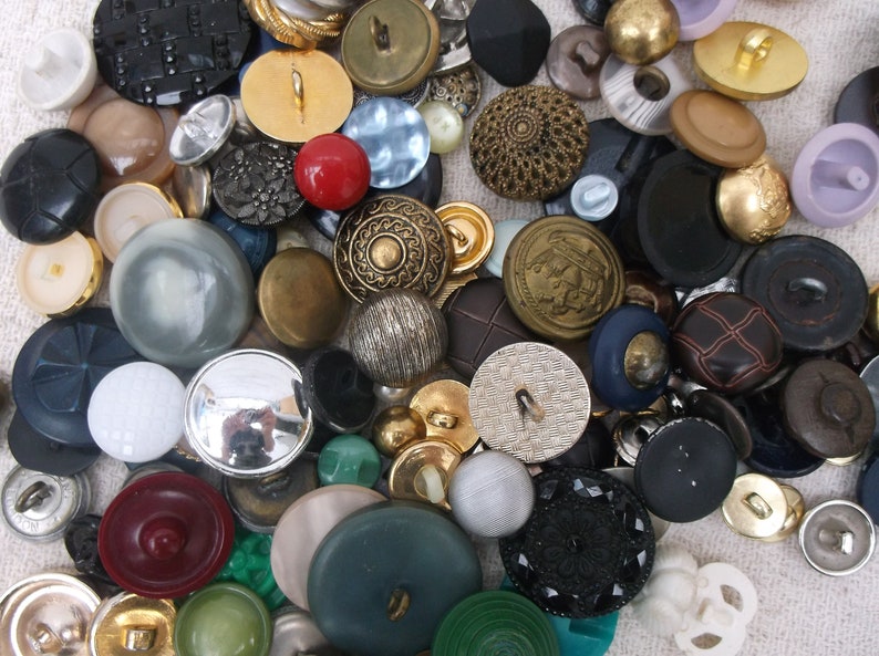 Fancy Shank Buttons Mixed Bundle of Decorative Buttons Post Etsy