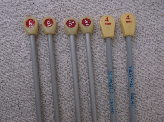 Milward Knitting Needles, Size 8, 4 Mm, Metal Knitting Pins 