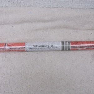 Roll of water resistant foil, self adhesive paper