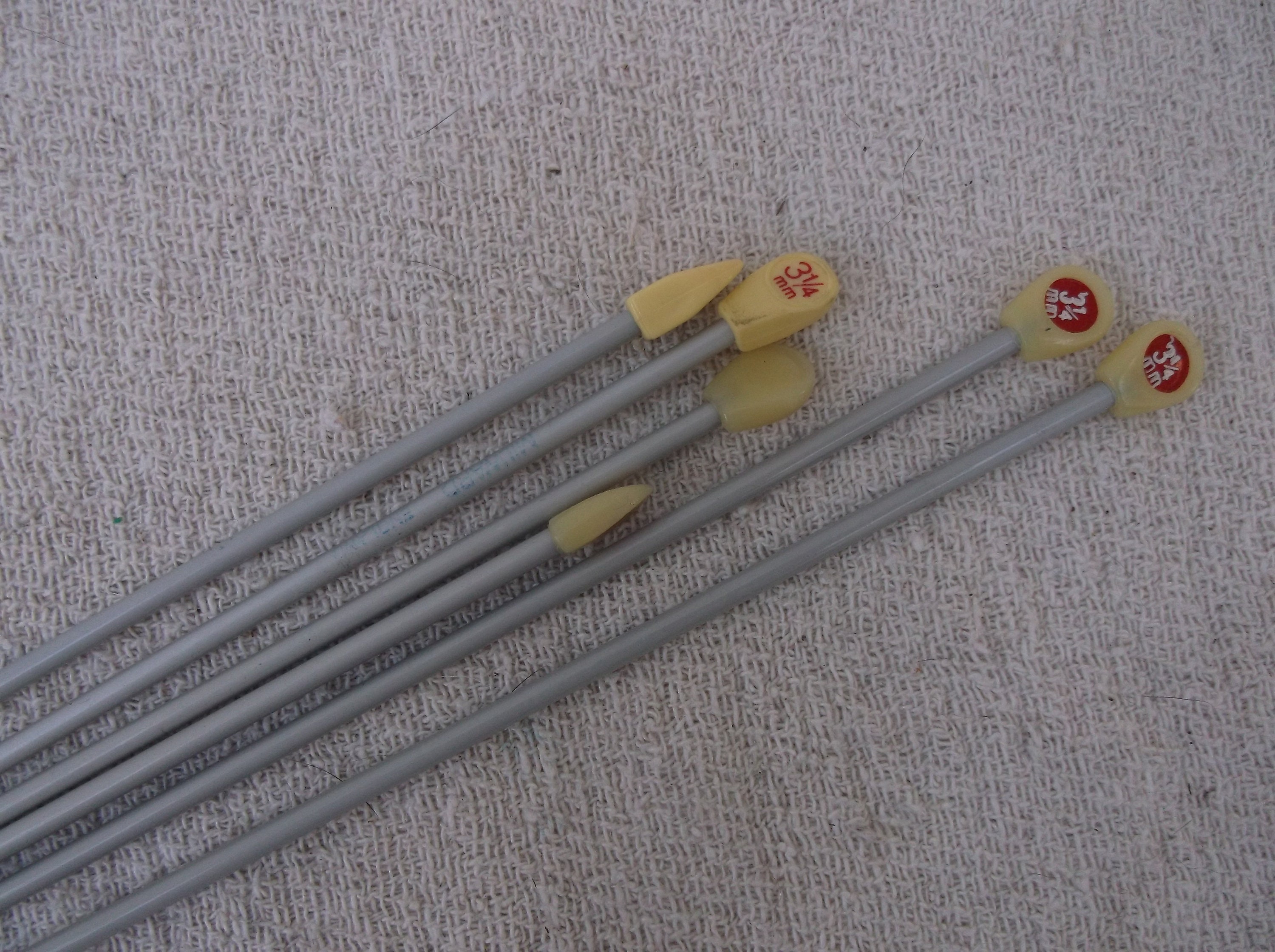 Fine Milward Knitting Needles, Size 10 / Ten, 3.25 Mm, Metal Knitting