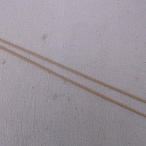 Bamboo knitting needles, PRYM brand knitting pins, size 11, 3 three mm