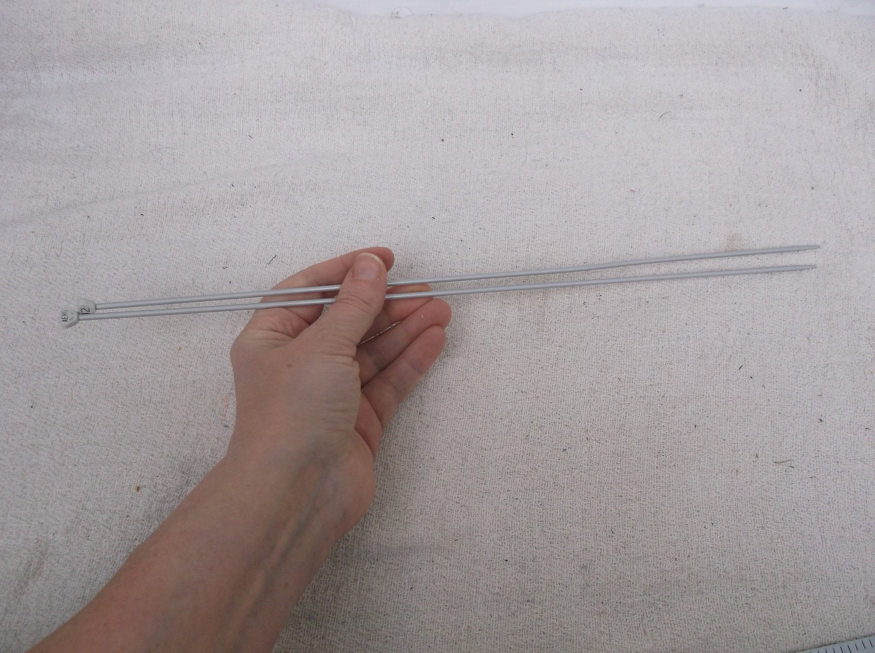 Aero Knitting Needles, Size 12, 2.75 Mm, Metal Knitting Pins Etsy UK