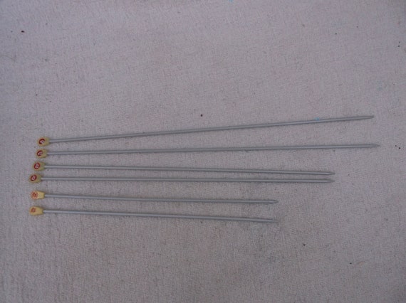 Fine Milward Knitting Needles, Size 10 / Ten, 3.25 Mm, Metal Knitting Pins  