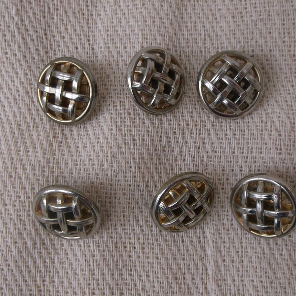 Gold Knot Buttons Etsy